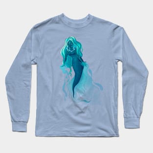 Aquarius Mermaid Long Sleeve T-Shirt